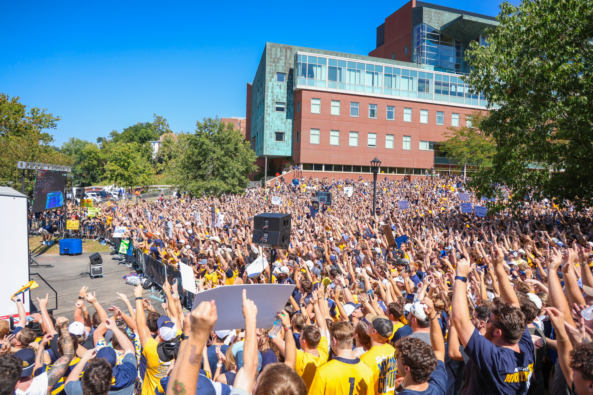 Photo gallery: Pat McAfee brings show to Morgantown - WV MetroNews