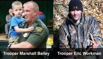 Bridge and road dedication Thursday for two fallen troopers - WV MetroNews