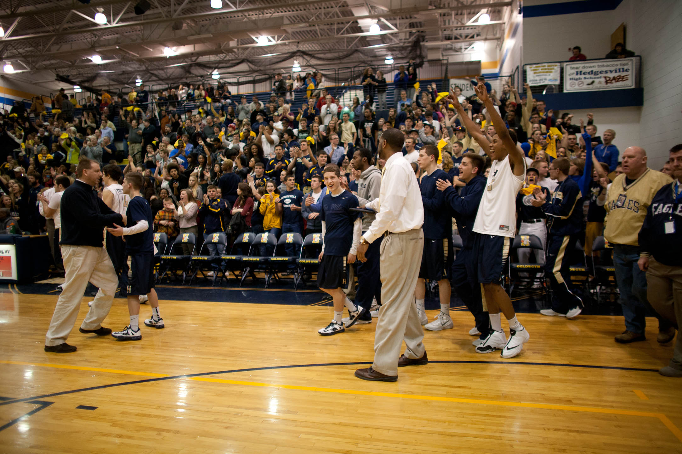 Boys basketball gallery Hedgesville eliminates Martinsburg WV MetroNews