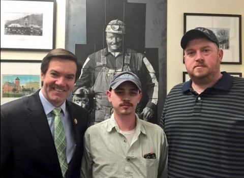 Logan Co. coal miners Jordan Bridges and Doug Killen testified before Congress Wednesday about the EPA. They were invited by Congressman Jenkins.