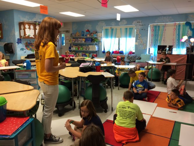 Union Elementary students already planning for college, careers WV