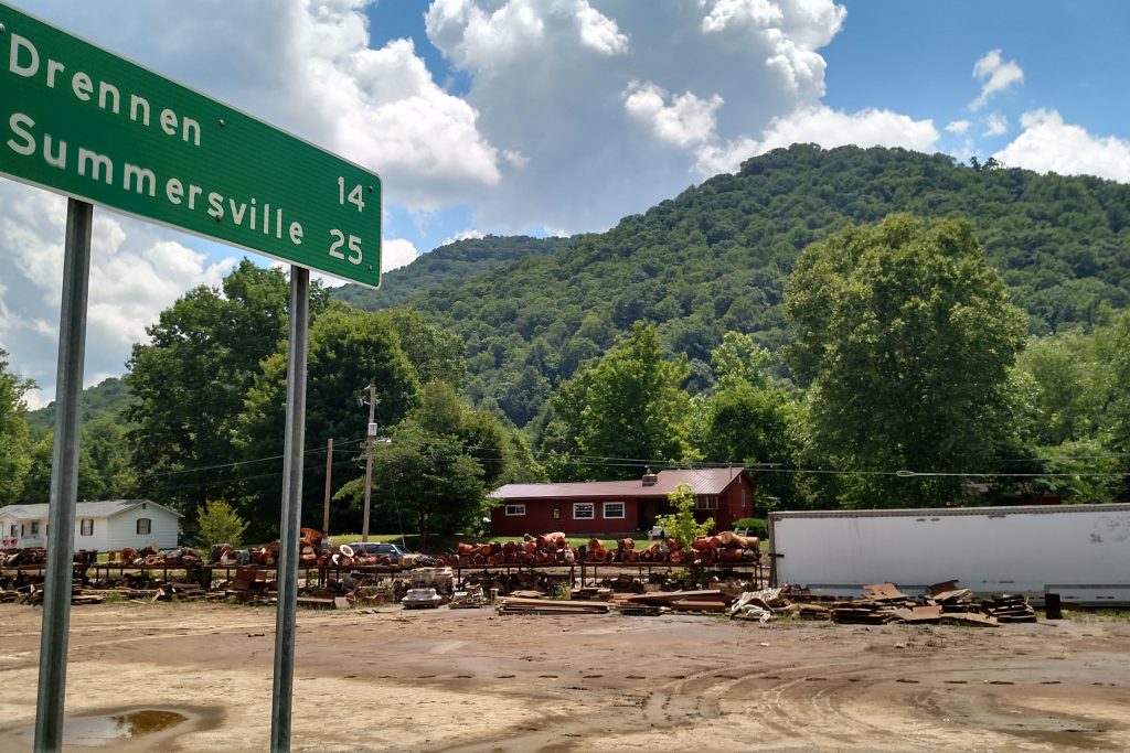 Belva residents ponder future after Gauley River floods small Nicholas