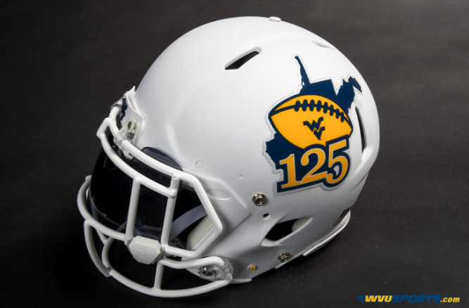 wvu full size helmet