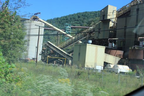 An Eastern Associated coal processing plant near Wharton, Boone County. 