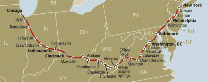 Amtrak eyes daily service along West Virginia routes - WV MetroNews