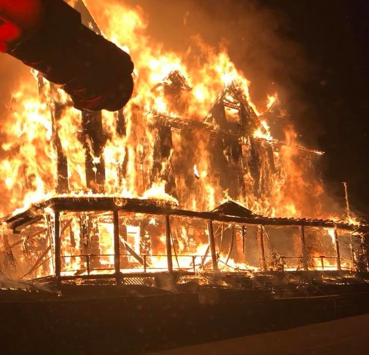 Historic hotel burned to ground in early morning Webster County fire