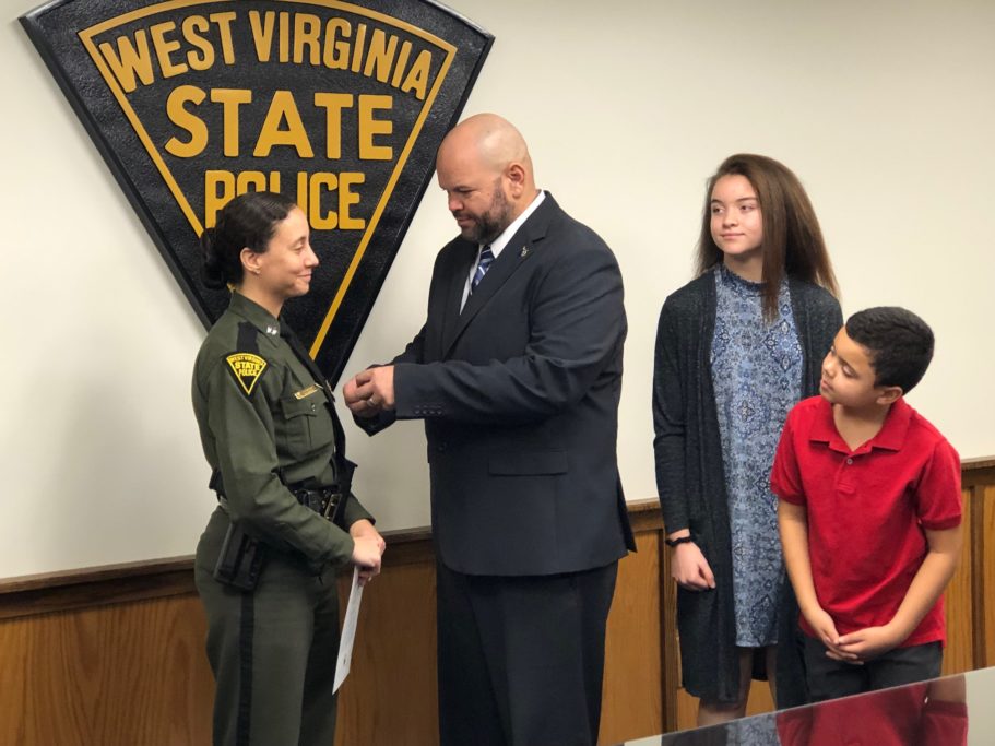 Cahill proud of WVSP troopers' dedication at promotion ceremony WV