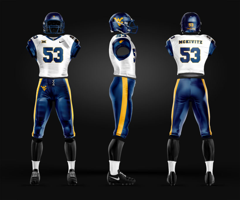 Re-imagining Mountaineers' football uniforms before Saturday’s reveal ...