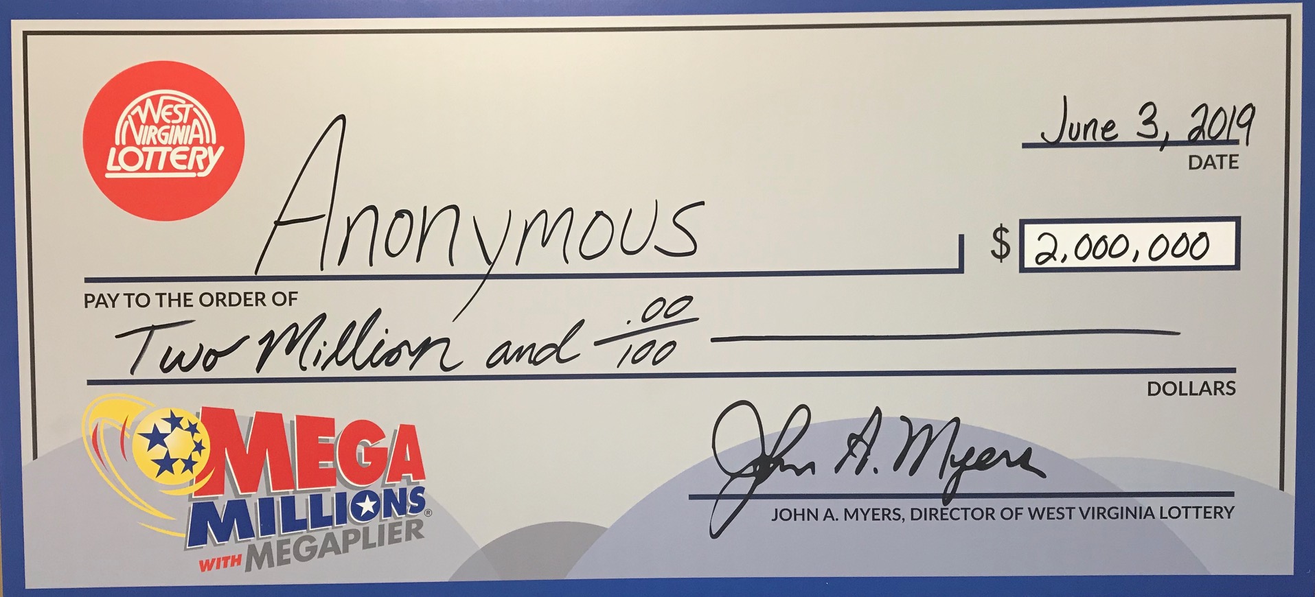 Lottery Purchaser Of 2 Million Mega Millions Ticket Chooses To Remain Anonymous Wv Metronews