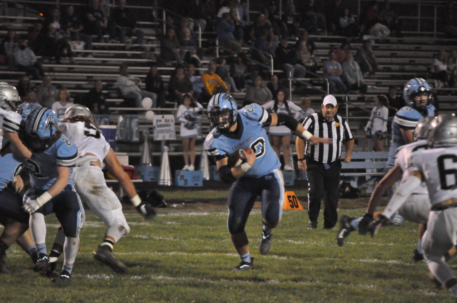 Frankfort takes the bite out of Huskies, rolls to 3619 victory WV