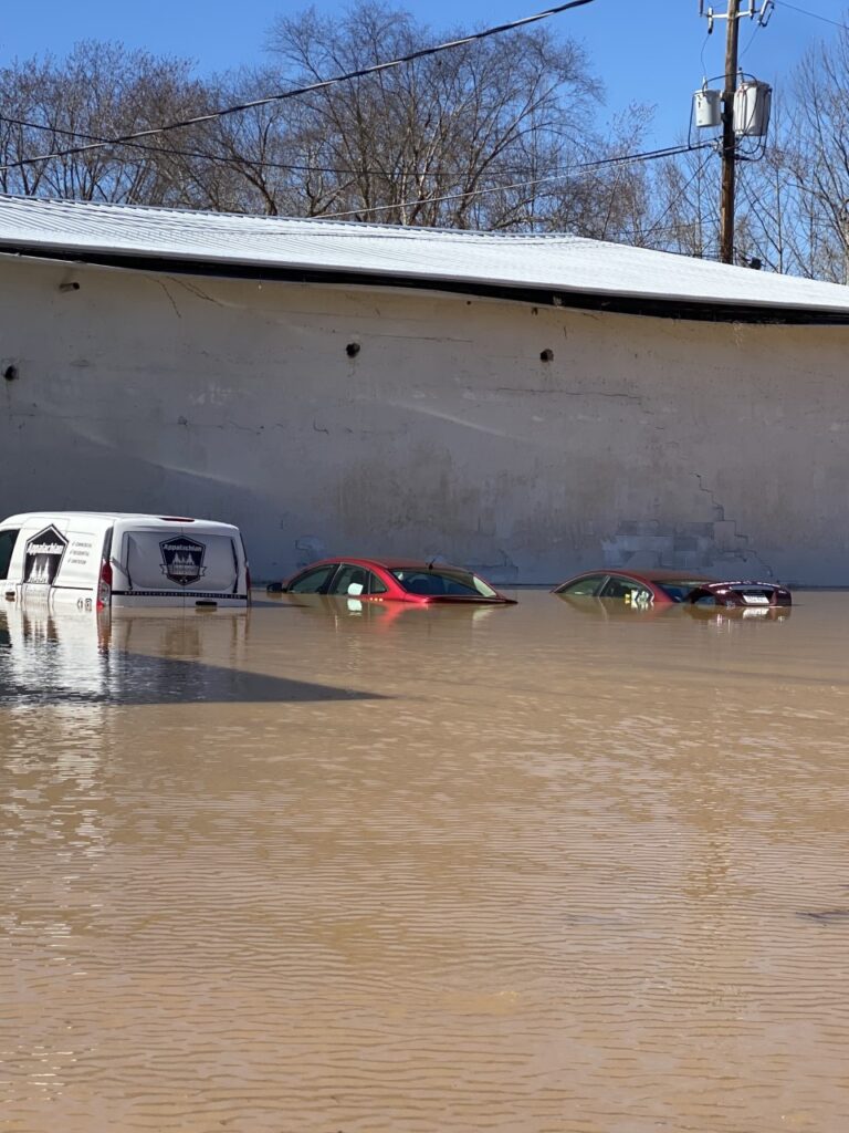 Receding waters reveal damage in Village of Barboursville WV MetroNews
