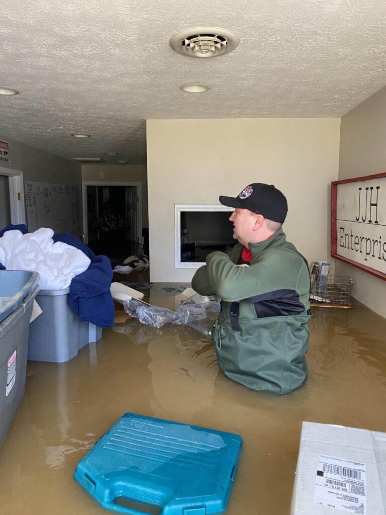 Receding waters reveal damage in Village of Barboursville WV MetroNews