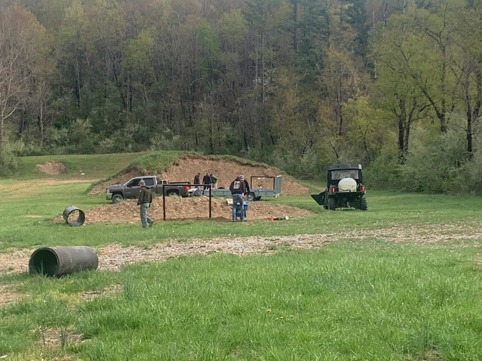 Union tradesmen rebuild shooting range at Pleasant Creek WMA - WV