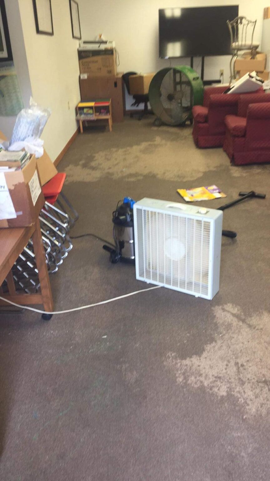 Cleanup is ongoing from weekend flooding at Burnsville library WV