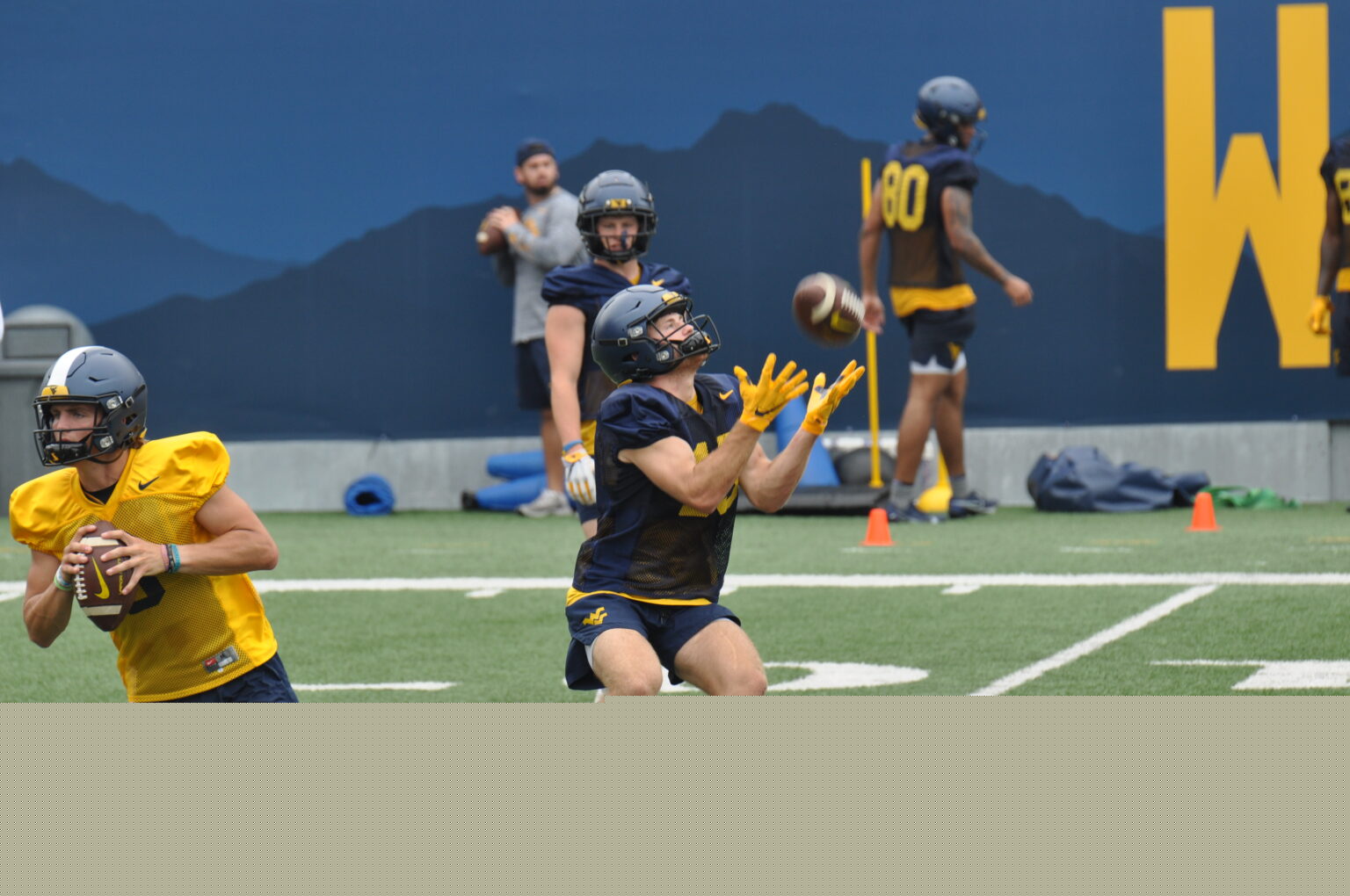 Video & Photo gallery WVU hosts open practice at Milan Puskar Stadium WV MetroNews