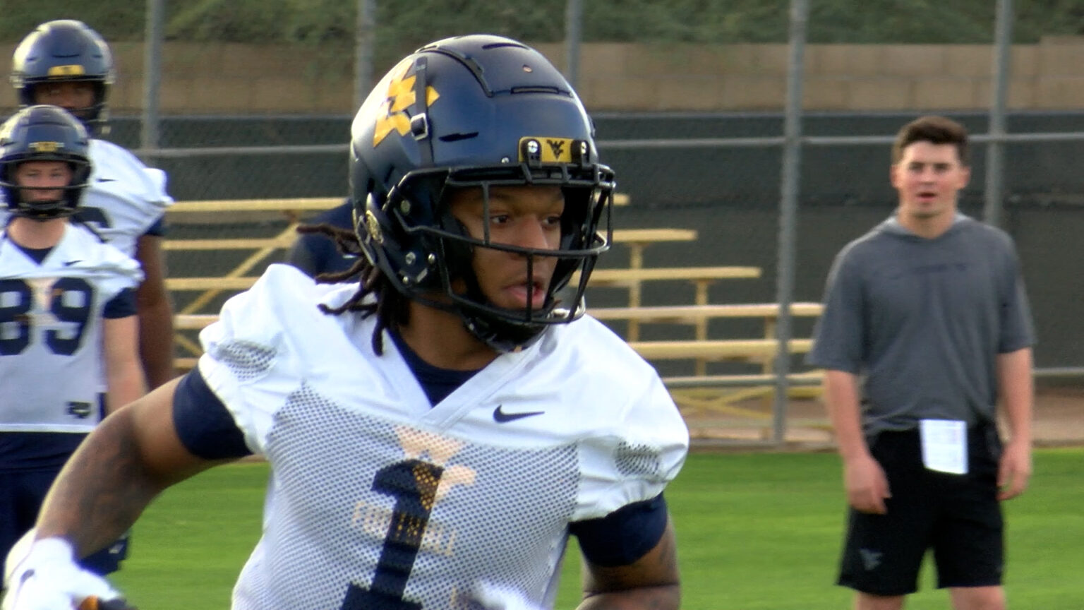 WVU begins onsite practice in Arizona for Tuesday's Guaranteed Rate