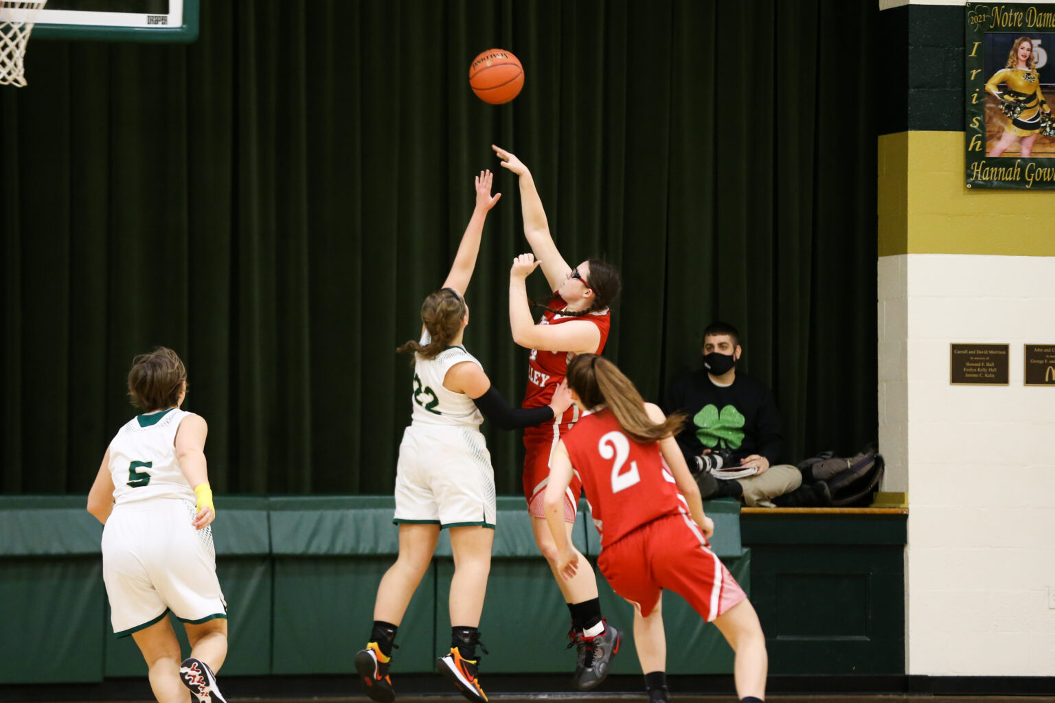 Photo gallery Tygarts Valley defeats Notre Dame; Wamsley records 500th