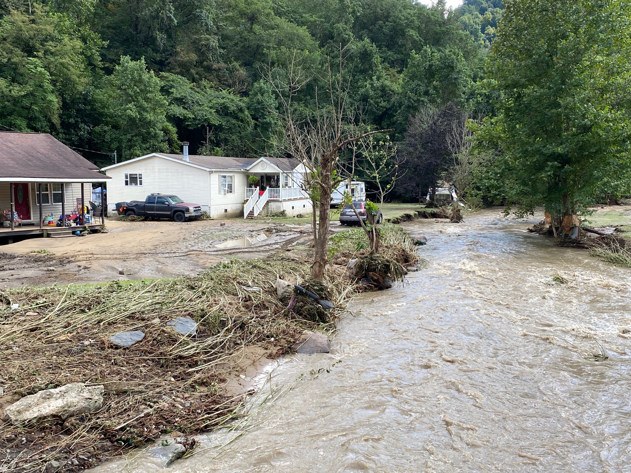 Fayette County residents face days of clean-up following flash flooding ...