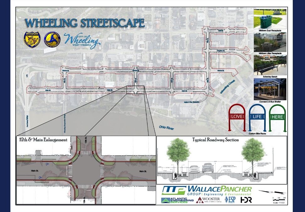 Longawaited Wheeling Streetscape project ready to begin after bid award WV MetroNews