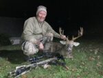Terry Brewer of Fairview, W.Va. shows off a nice buck, but didn't share where he killed it. 
