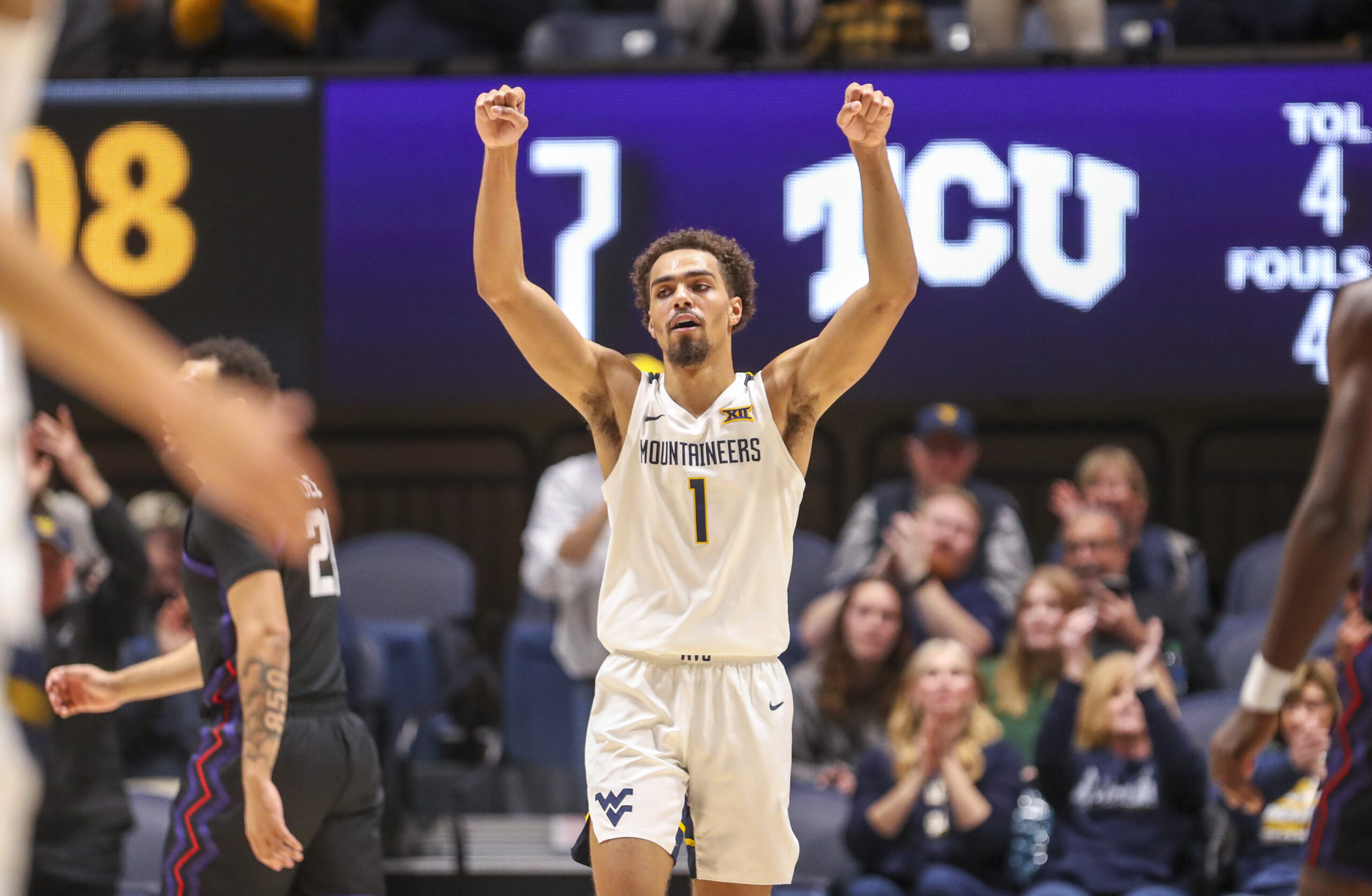 West Virginia gets it done down the stretch, tops No. 14 TCU 74-65 for first win in Big 12 play - WV MetroNews