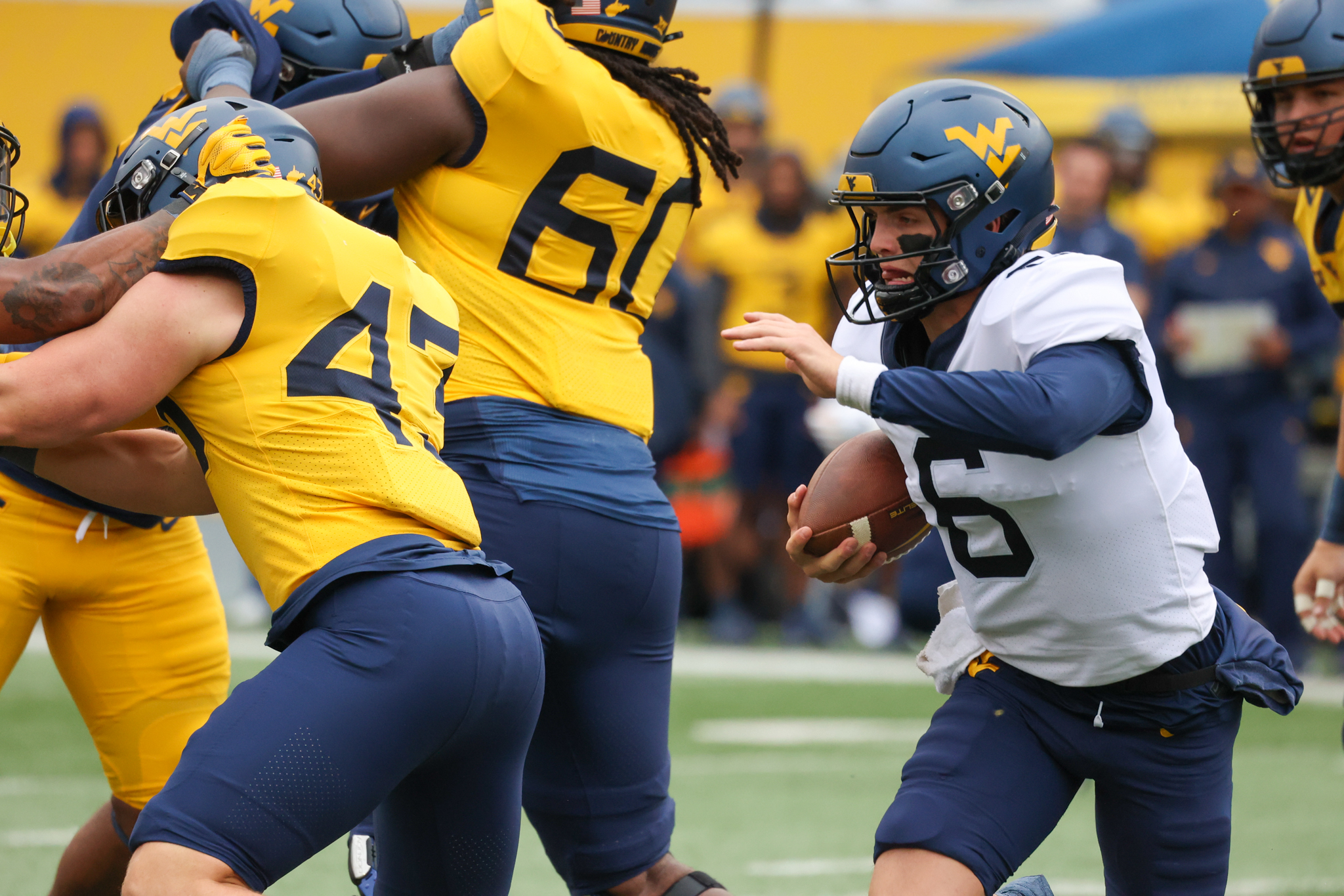 Brown pleased with West Virginia's work to wrap up spring football in