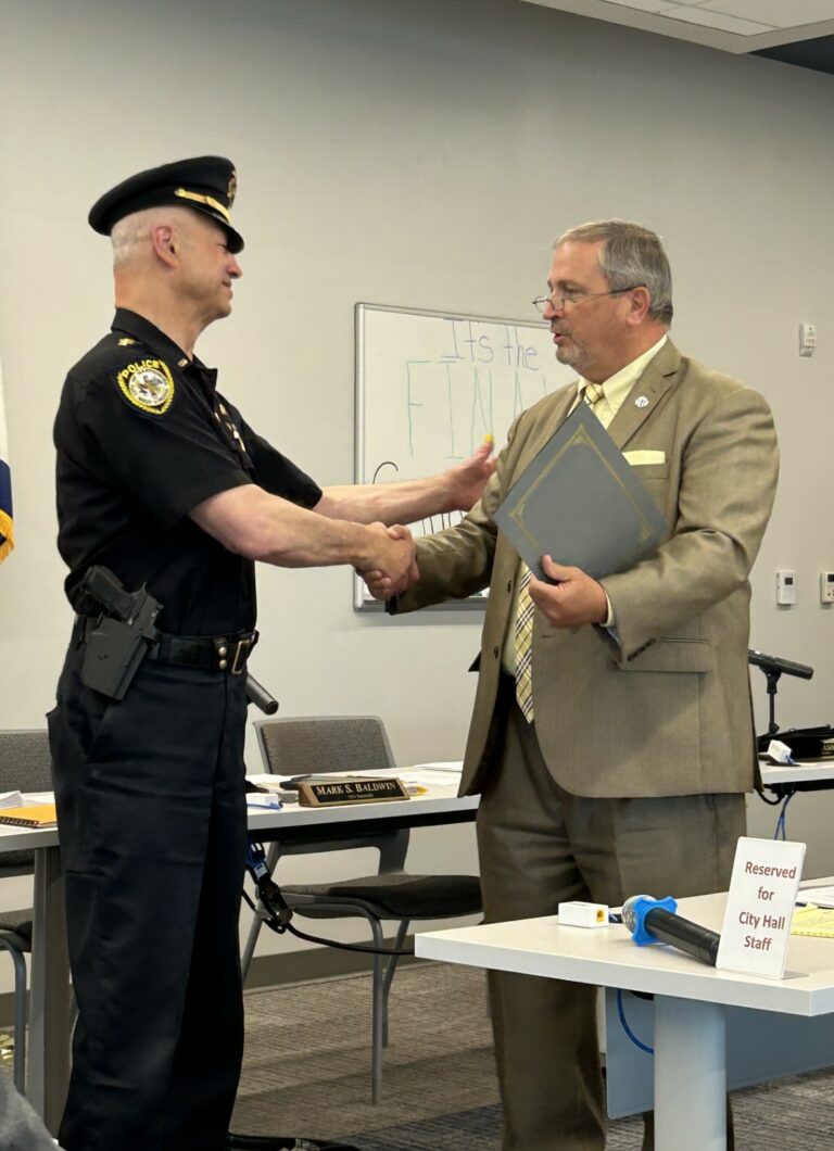 Changing of the Guard Gibbons installed as Martinsburg police chief