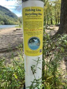Fishing line disposal receptacles added for New and Gauley River anglers -  WV MetroNews