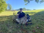 Candice Johnson of Mullens, W.Va. killed this buck, her second biggest ever, on the first weekend of archery season in 2023. It was the first time ever hunting alone .
