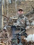 TJ Dotson of Williamson, W.Va. with a 12 point buck killed during the 2023 archery season in southern West Virginia
