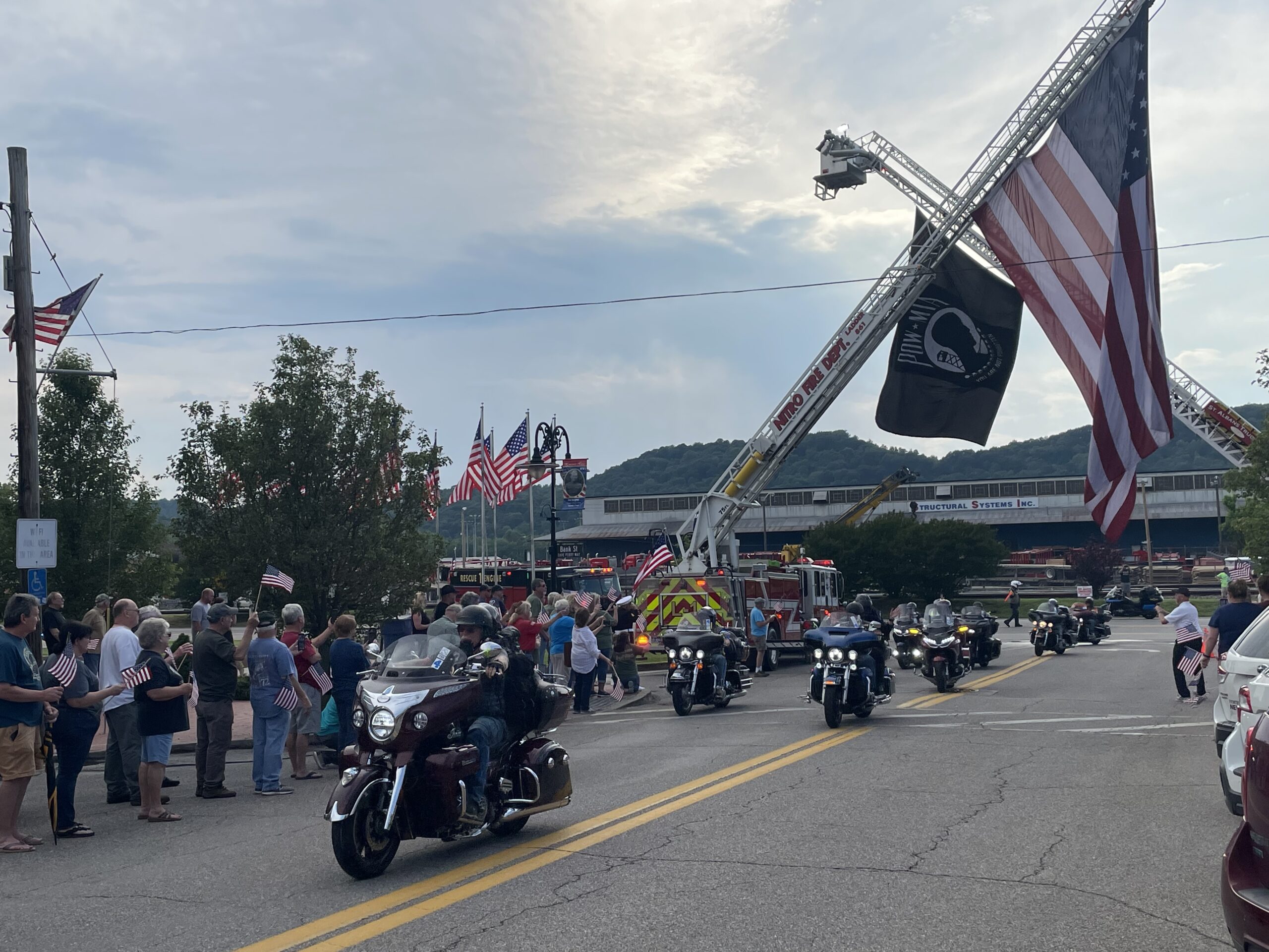 Bikers roll through West Virginia on way to D.C. in “Run for the Wall” – WV MetroNews