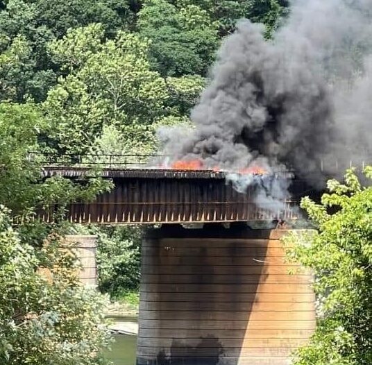 Harpers Ferry Railroad Bridge Damaged In Fire Wv Metronews