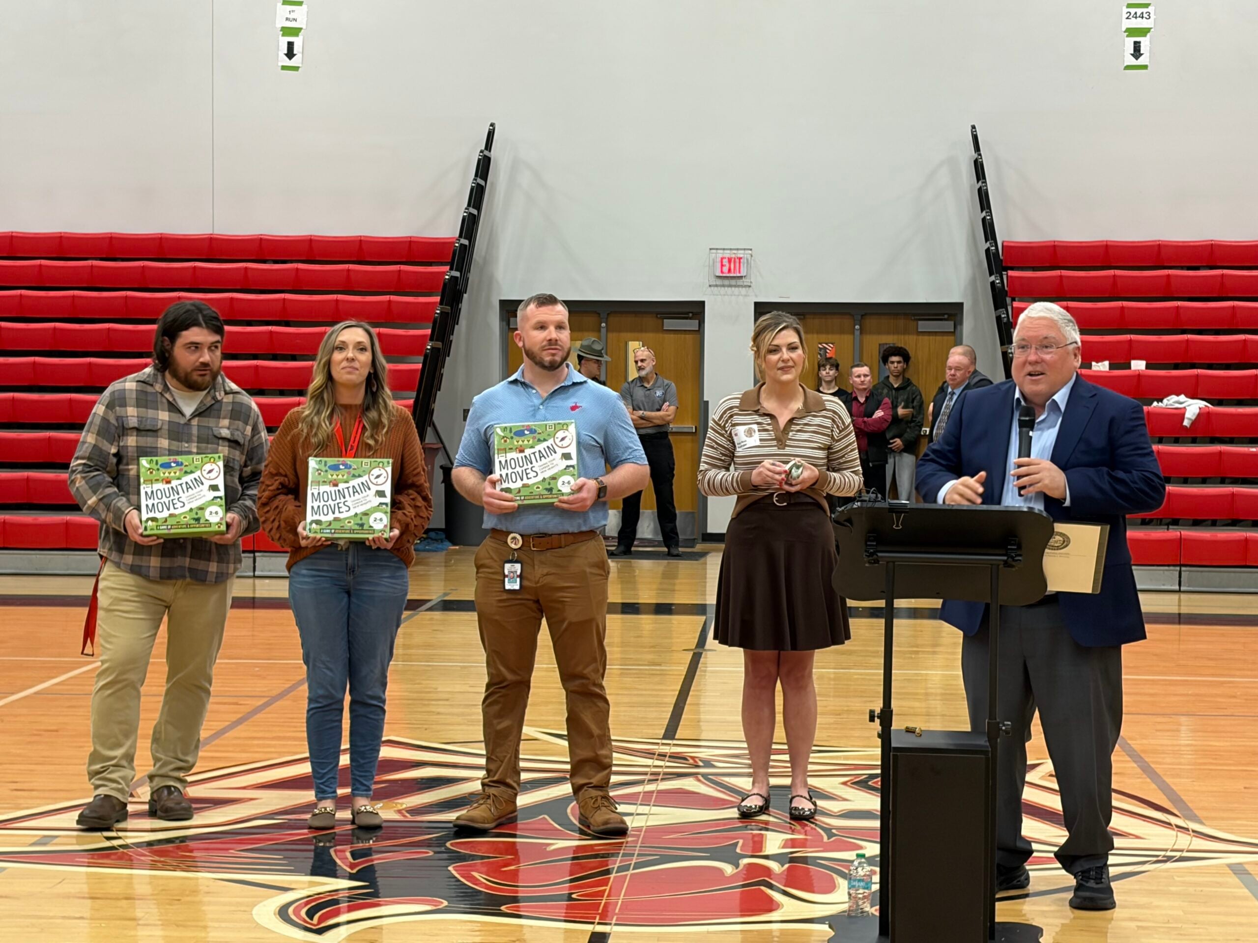 Morrisey unveils new W.Va. history board game for students